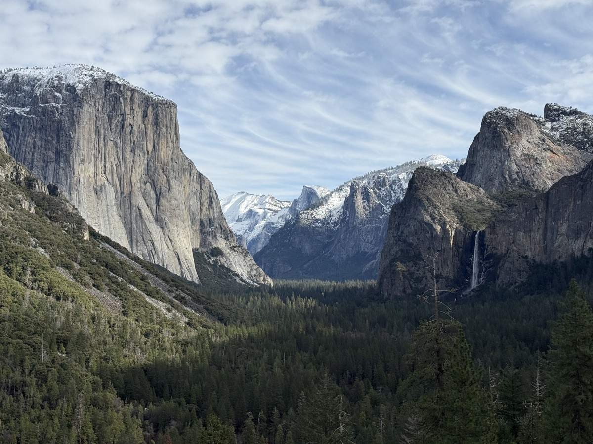 Winter at Tunnel View